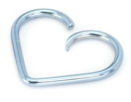 14g Niobium Unbreakable Heart- 3 Sizes