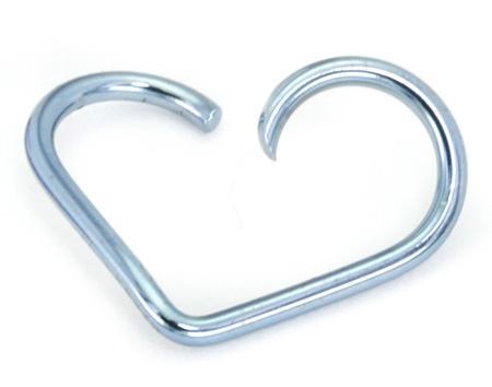 14g Niobium Unbreakable Heart- 3 Sizes