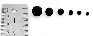 Black Nitrile Ball- 4mm-15mm - Price Per 1