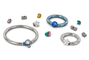 Titanium Captive Bar