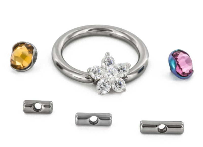 Titanium Captive Bar