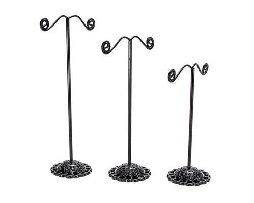 Three Piece Metal Jewelry Display