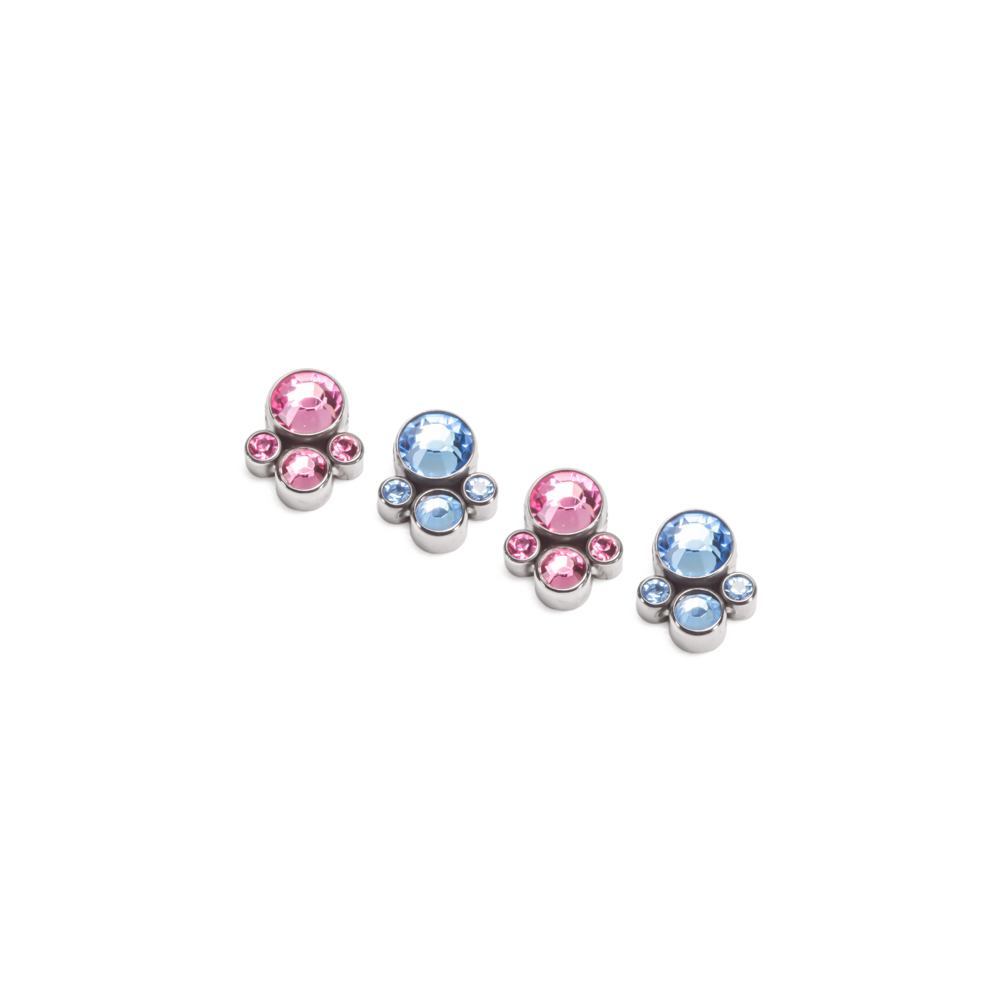 Tilum Jewel Bubble Cluster Captive Bead - Price Per 1