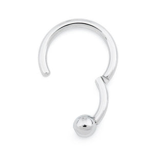 14g Steel Captive Bead Hinged Clicker Ring — Price Per 1