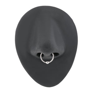 16g Steel Captive Bead Hinged Clicker Ring — Price Per 1