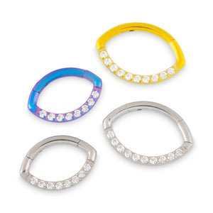 Simple Evil Eye Titanium Clicker