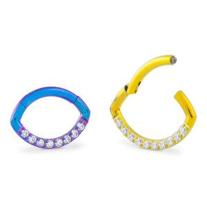 Simple Evil Eye Titanium Clicker