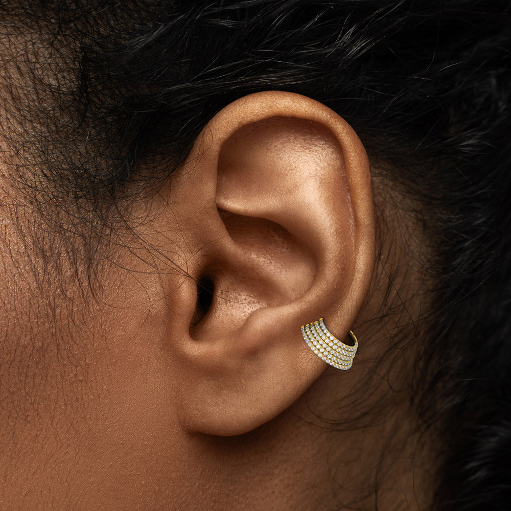 Stacked Elegance Titanium Clicker