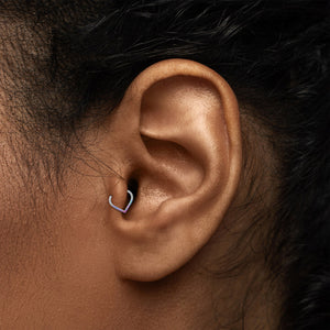 Opal Triangle Titanium Clicker