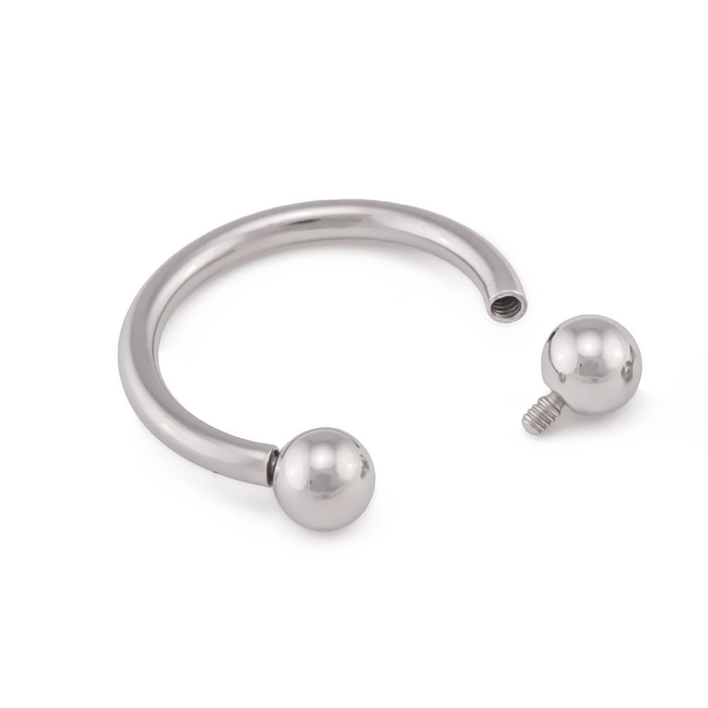 14g Internal Steel Circular Barbell — Price Per 1
