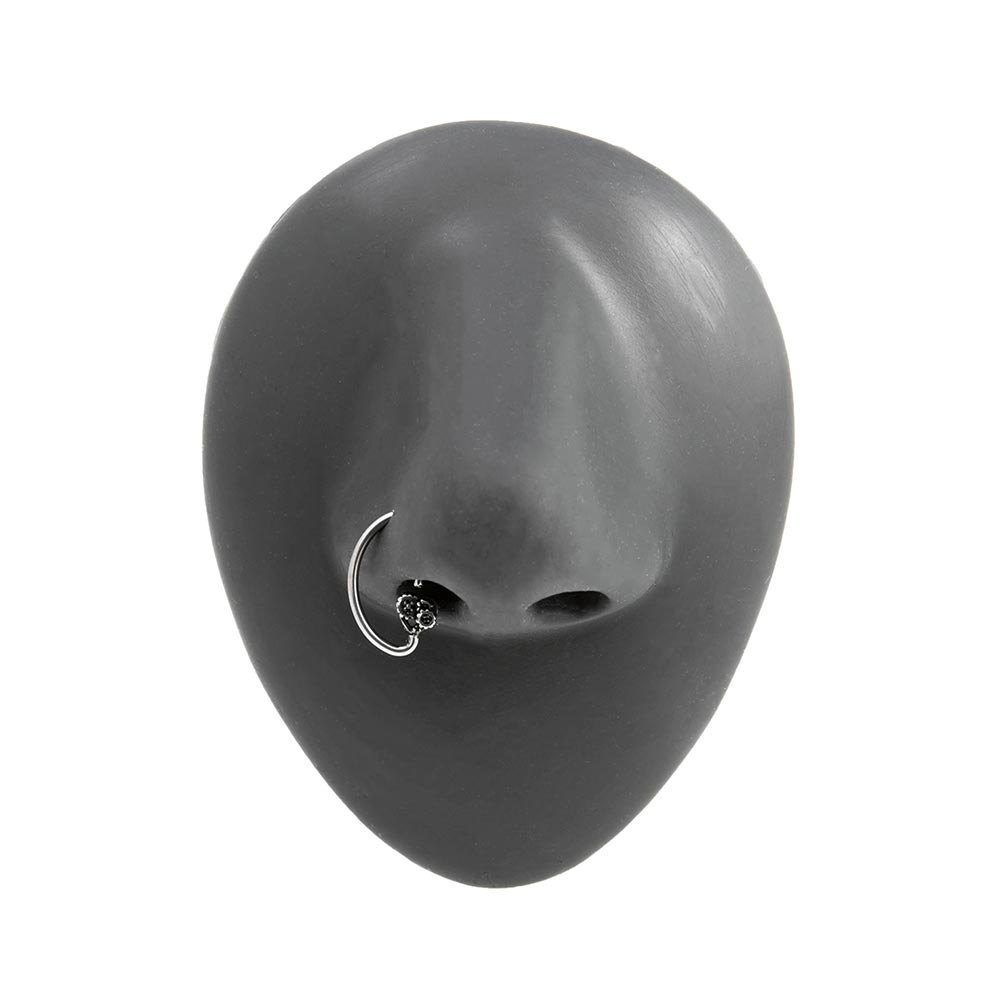 16g Steampunk Heart Bendable D-Ring — Price Per 1