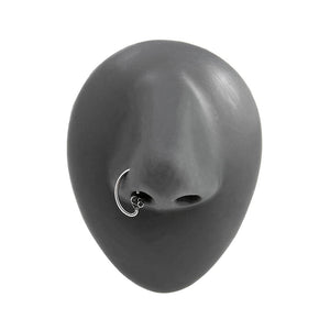 16g Steampunk Heart Bendable D-Ring — Price Per 1