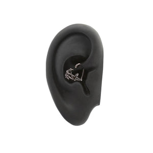 16g Anchor Bendable Heart Ear Jewelry — Price Per 2