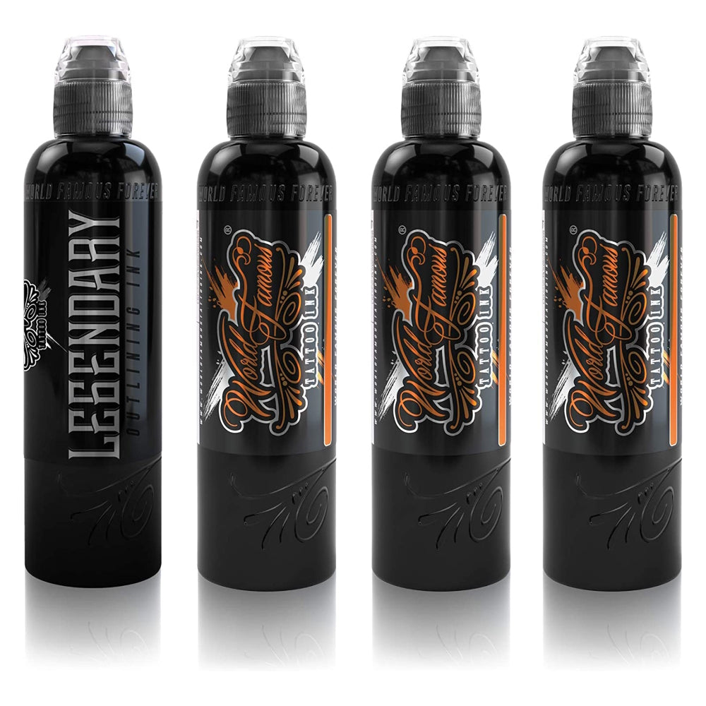World Famous Lining & Shading Set — World Famous Tattoo Ink — Pick Size