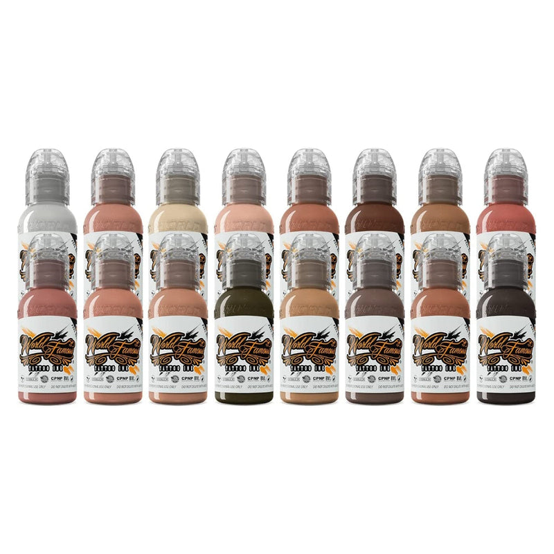 Pink Ribbon Set — World Famous Tattoo Ink — Pick Size