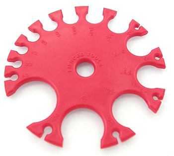 Plastic Wheel Gauge - Perfect for Measuring Body Jewelry