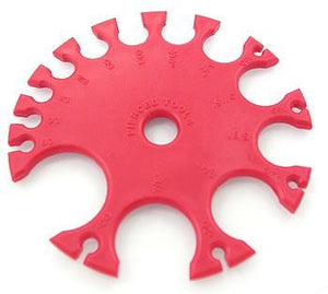 Plastic Wheel Gauge - Perfect for Measuring Body Jewelry