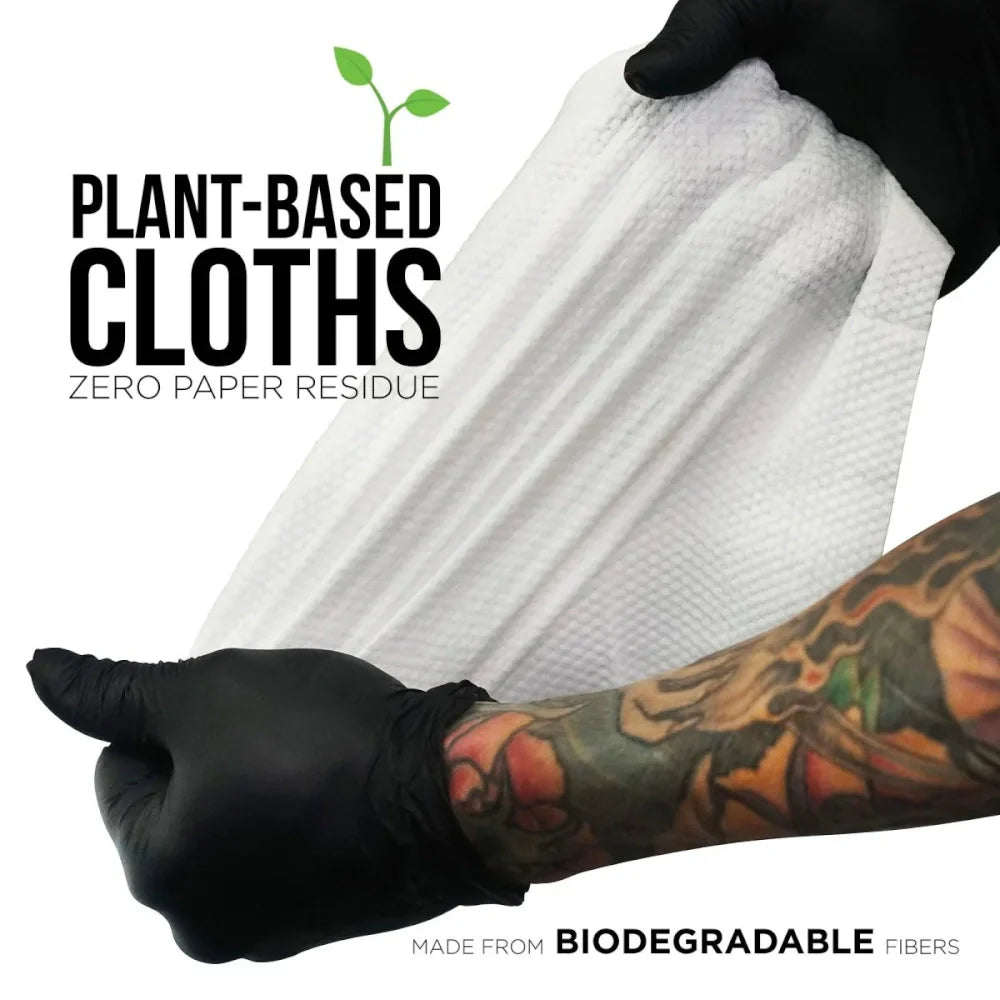 Wipe Outz Premium XL Dry White Tattoo Towels