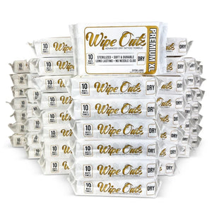 Wipe Outz Premium XL Dry White Tattoo Towels